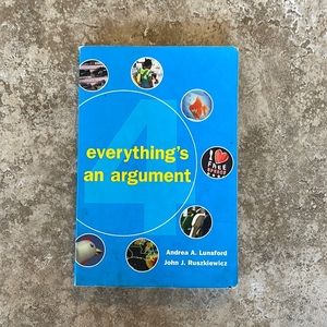 Everything is an argument